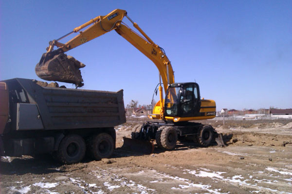 Колесный экскаватор JCW 160 Колесный экскаватор JCW 160